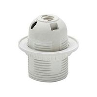 Патрон электрический UNIVersal E27 250В 4А Пластик с прижимным кольцом картинка 